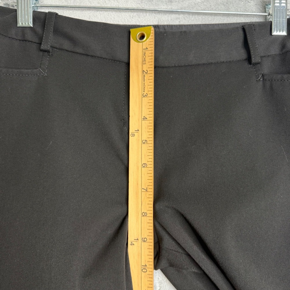 Express Columnist Pants Womens 8 Short Petite Black Preppy Career Wear Straight - Picture 6 of 8